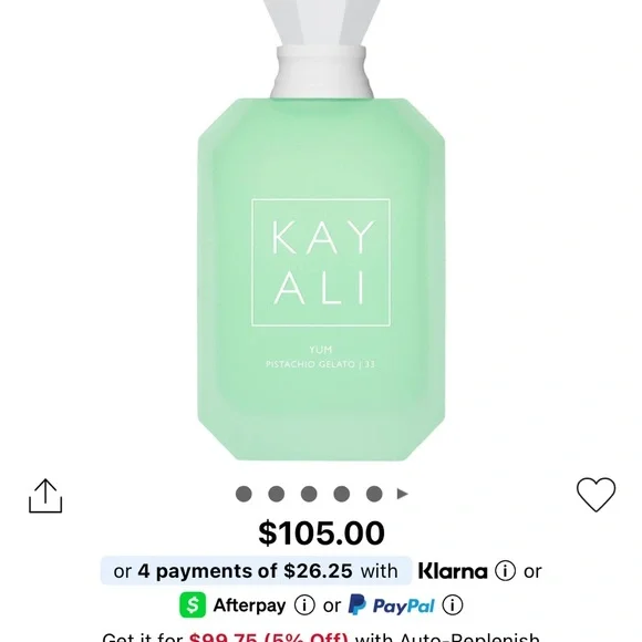 Kayali Yum Pistachio Gelato Eau de Parfum - Green - Picture 3 of 3